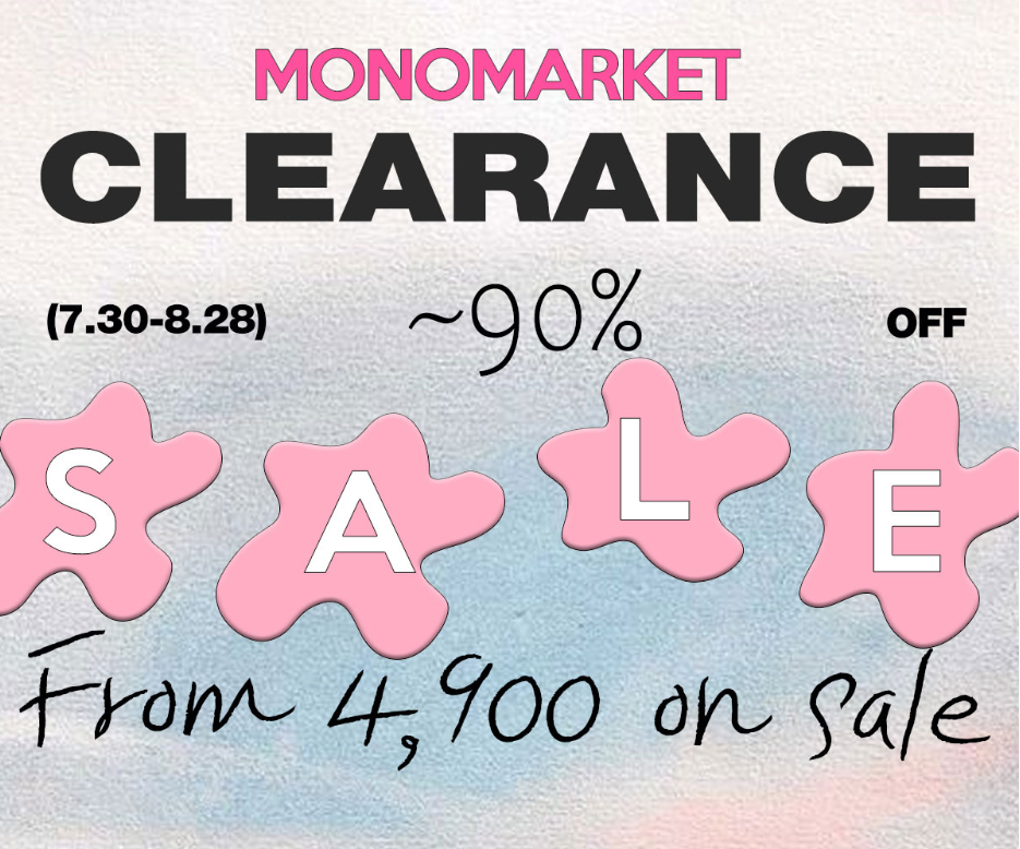 ORDER HÀNG HÀN QUỐC MONOMAKET CLEARANCE~90% OFF SALE: GIÀY DÉP NỮ CỦA MONOTOXIC