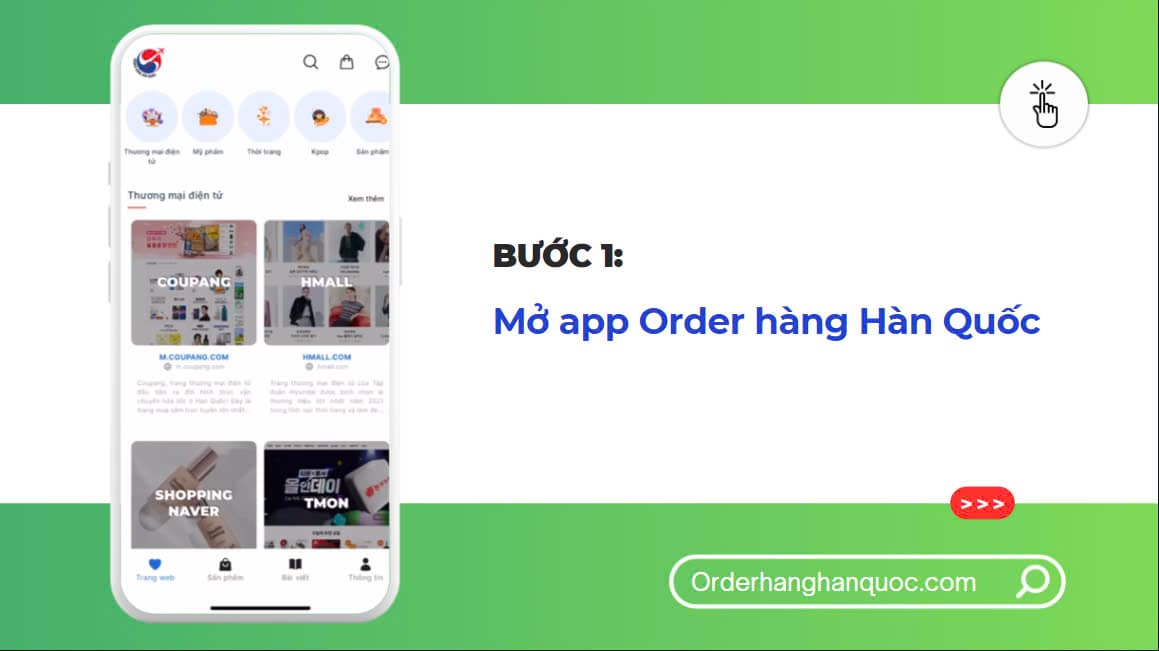 ORDER HÀNG HÀN QUỐC