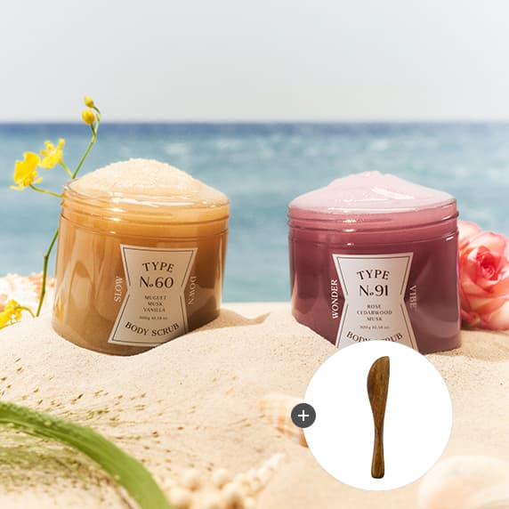 TYPE No.바디스크럽 [증정]우드 스패출러