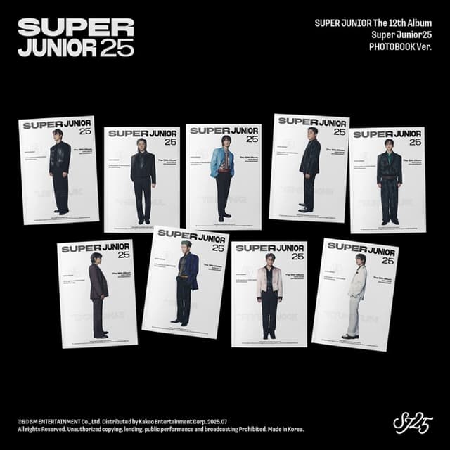 SUPER JUNIOR
The 12th Album [Super Junior25] (PHOTOBOOK Ver.)