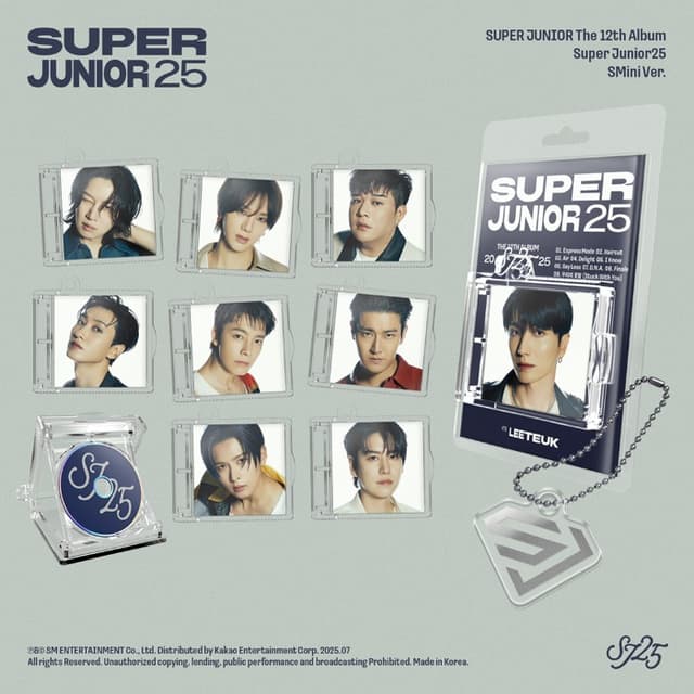 SUPER JUNIOR
The 12th Album [Super Junior25] (SMini Ver.)(SMART ALBUM)