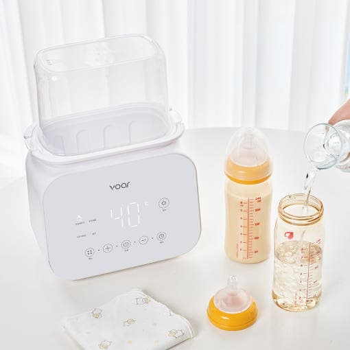 보아르 아가맘마 보틀워머 이유식 분유 모유 중탕기 해동 젖병살균기능 분리 간편세척