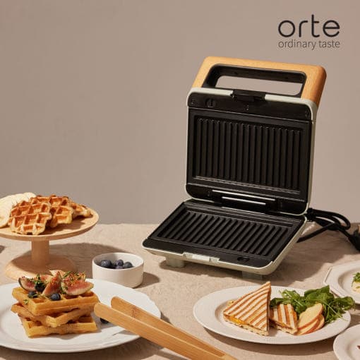오르테 파니니 와플메이커 아이보리 OWJ-8001A