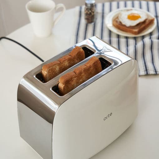 오르테 FULL 스텐 토스트기 7단계 굽기조절 가정용 빵굽는 기계